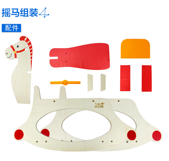 幼児＆子供用木製ロッキングホース - Fangtong Wisdom