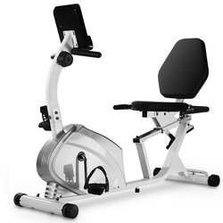 Leike Spinning Bike Is a Home-Use Rehabilitation Training Equipment for Middle-Aged and Elderly People, Lower Limb Pedal Magnetic Control Bike, Horizontal Exercise Bike