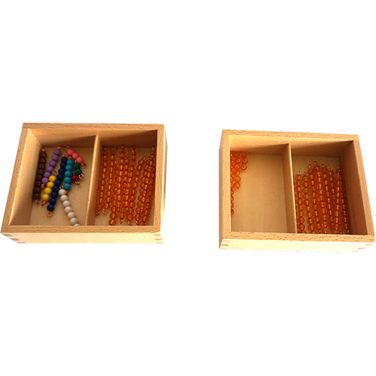 Juguete Matemático Montessori De Madera – Incluye 26 Bloques, 10 Tarjetas Y 2 Palmas De Fieltro – Aprender A Contar Y Sumar – De 3 A 6 Años