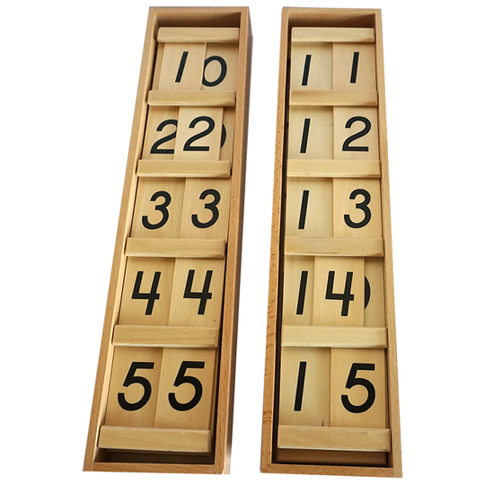 Juguete Matemático Montessori Con Tabla De Multiplicar Para | Meses sin