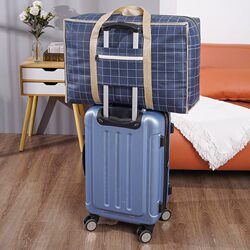 Extra Large Waterproof Moving Bag, Quilt Bag, Storage Bag, Clothing Organizing Packing Bag, Luggage Bag, Tote Bag, Woven Bag
