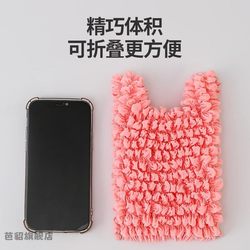 Retractable Magic Shopping Tote Bag for Picking up Packages, Multifunctional Large-Capacity Elastic Bubble Bag, Portable