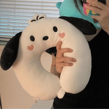 U-shaped pillow neck protection pillow cute neck protection pillow travel pillow neck leaning pillow office student sleeping u-shaped pillow