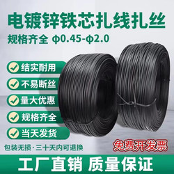 Telecommunication Fiber Optic Cable Tie Outdoor Fiber Optic Cable Binding Wire Gardening Binding Wire with Iron Wire Plastic-Coated Photovoltaic Communication Binding Wire