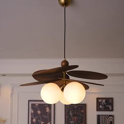 French Medieval Restaurant Chandelier, Japanese Retro Wabi-Sabi Style Dining Table Bar Lamp, Creative and Unique Artistic Decorative Lighting Fixtures