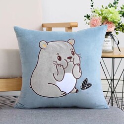Cute Cartoon Throw Pillow Sofa Cushion Office Bedside Backrest Car Cushion Square Pillow Cover Without Insert
