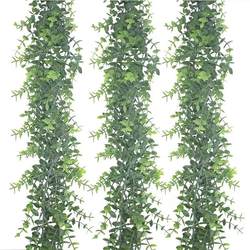 Artificial green plants artificial press tree wreath vines 1.8 meters ins small uucali wall hanging plants fake hanging