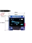 Mô-đun màn hình LCD OLED 0,96 inch SPI xanh vàng xanh trắng stm32/51/thói quen Màn hình LCD/OLED