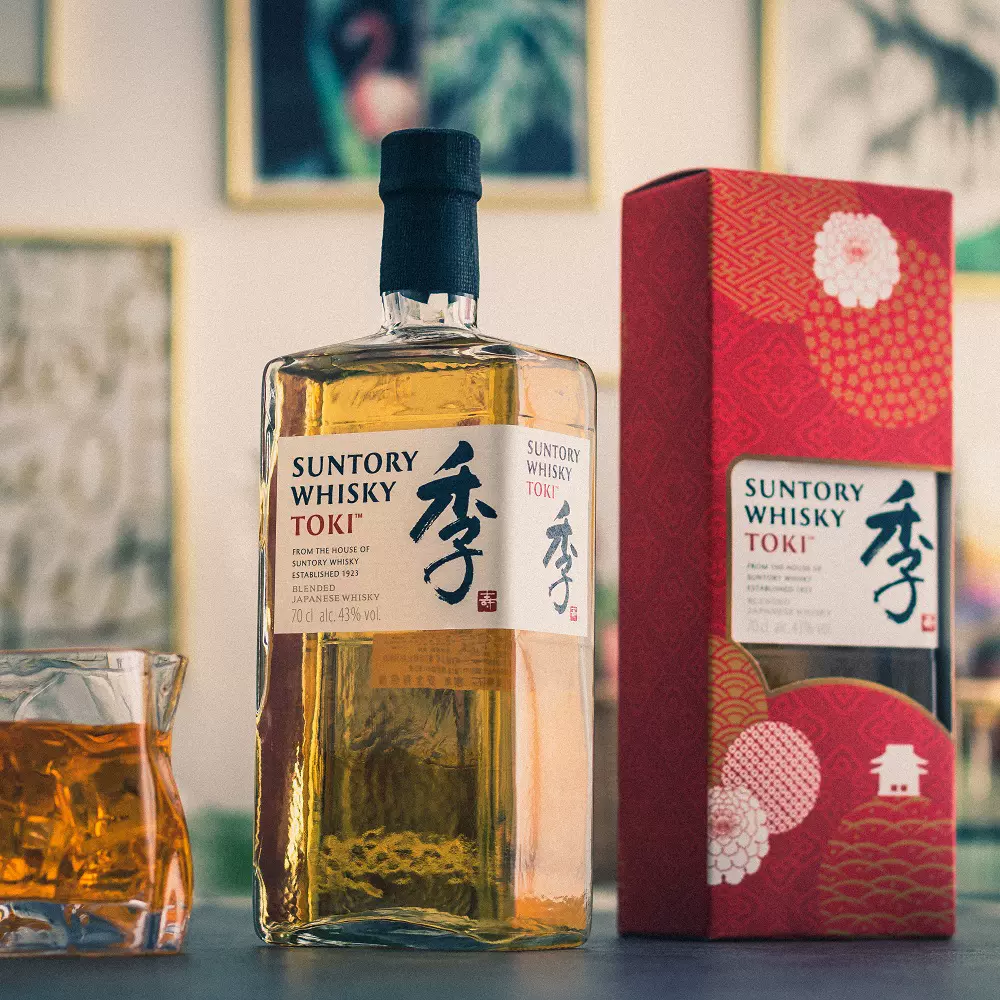 礼盒装日本进口Suntory Whisky Toki三得利季威士忌山崎白州洋酒-Taobao