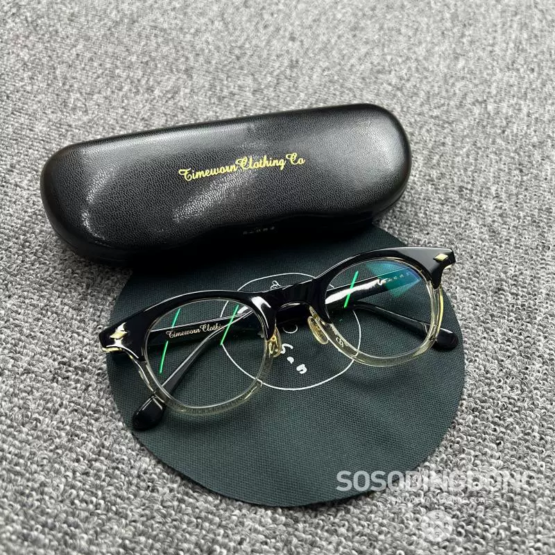 现货TIMEWORN CLOTHING x白山眼镜店联名日本制手工眼镜-Taobao