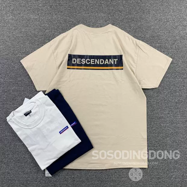 現貨DESCENDANT DCDT HORIZON SS TEE 隱藏款短袖T恤-Taobao