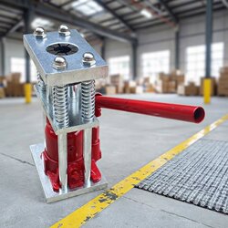 Agricultural Hydraulic 0kg Pressure Pipe Machine Sprayer Hose Special Quick Connector Machine Manual Locking Pipe Pressure Sleeve Machine