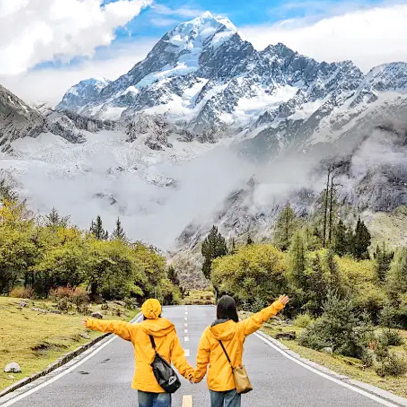 2-8人小团含门票成都川西跟团3日游四姑娘山双桥沟毕棚沟达古冰川