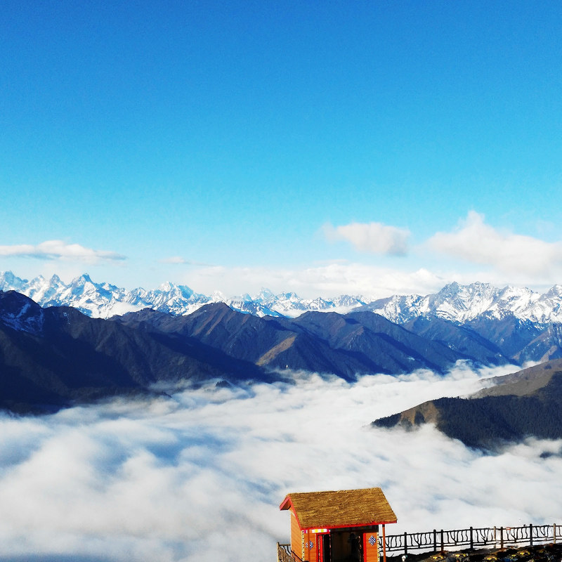 川西跟团游含门票三日游纯玩四姑娘山毕棚沟达古冰川3天2晚小团