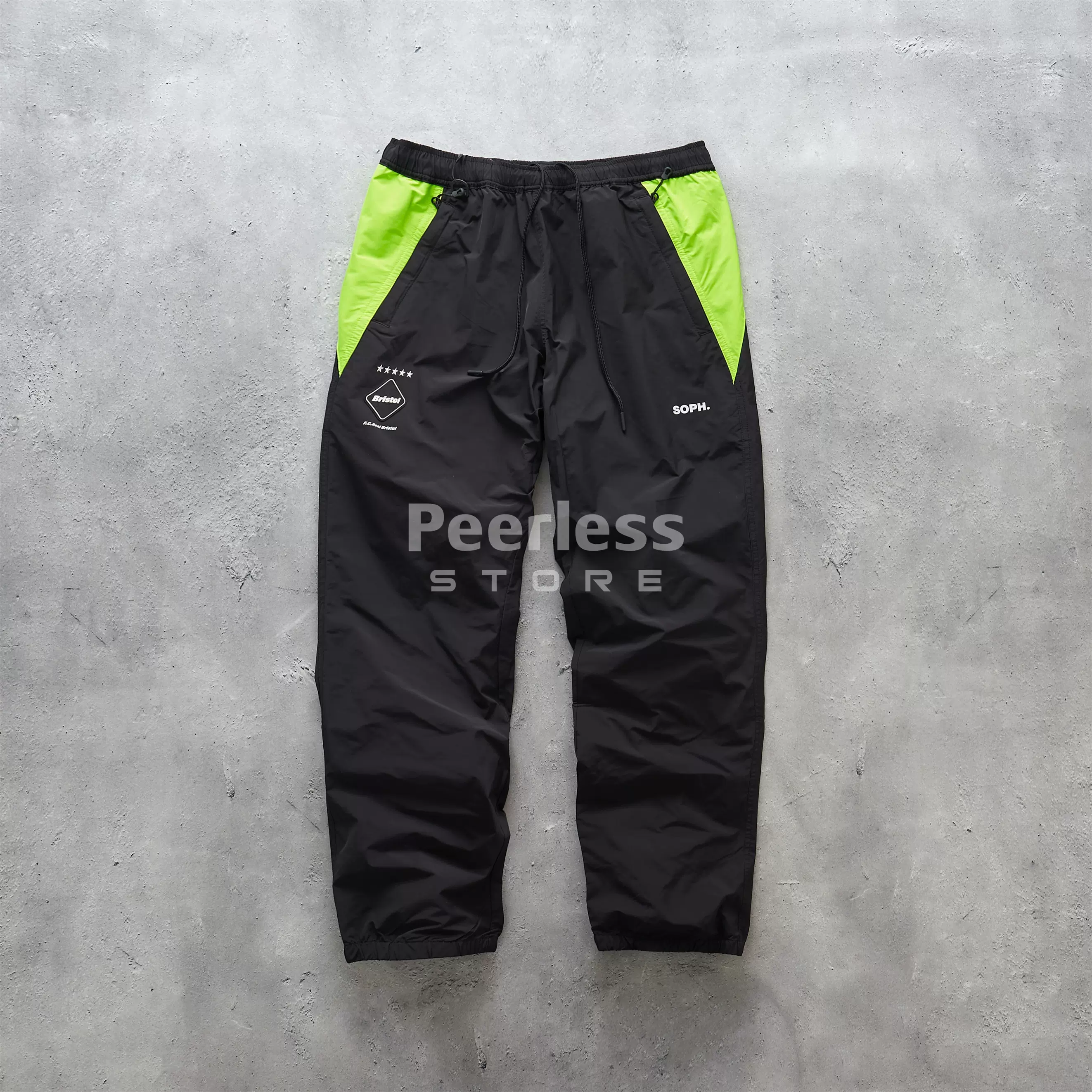 现货F.C.Real Bristol WARM UP PANTS防水刺绣印花运动休闲裤23aw-Taobao