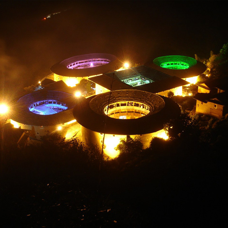 纯玩8人团【田螺坑永定云水谣】厦门漳州南靖土楼一日游跟团旅游