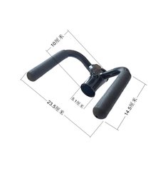 Rowing Machine T-Bar Deadlift Grip for Glute Workouts, Squats, Back Exercises, Rowing Assist Device, Barrel, Landmine Rack Attachment