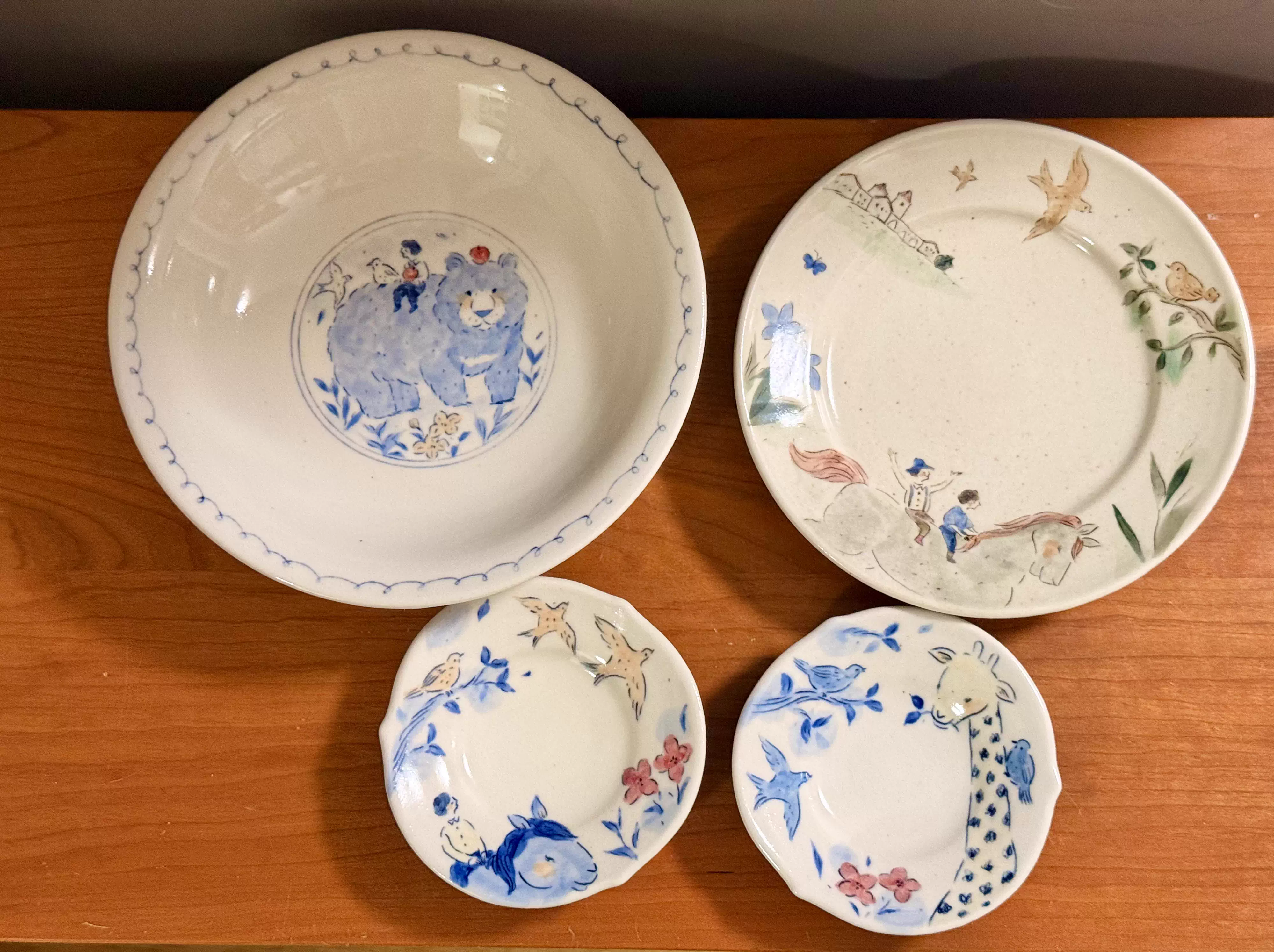 佐野智子 花柄カップソーサーとプレートセット 佐野智子さん お花の