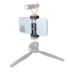 
Two-way stretching mobile phone clip foldable mobile phone bracket rotating mobile phone clip SLR tripod photo live broadcast bracket holder
