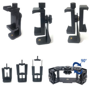 
Mobile phone live support mobile phone clip rotating horizontal and vertical clip floor frame gimbal accessories camera tripod fixing seat