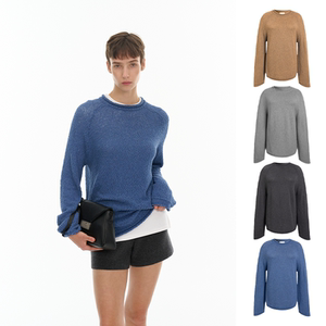 
MAKE IF emergence series loose small terry curling pullover sweater 26 spring and summer new style