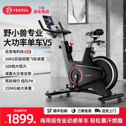 Yesoul Wild Beast Self-Powered Exercise Bike Home Bicycle Professional Weight Loss Fitness Equipment Gym V5
