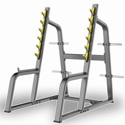Commercial Semi-Frame Squat Rack Trainer Gym Weight Bench Barbell Bench Press Rack Home Use Professional Manufacturer Direct Sales