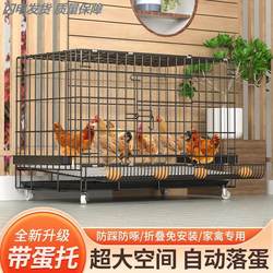 Large Outdoor Chicken Coop for Home Use, Automatic Manure Cleaning, Hen Laying Eggs, Indoor Chicken and Duck Breeding, Rainproof