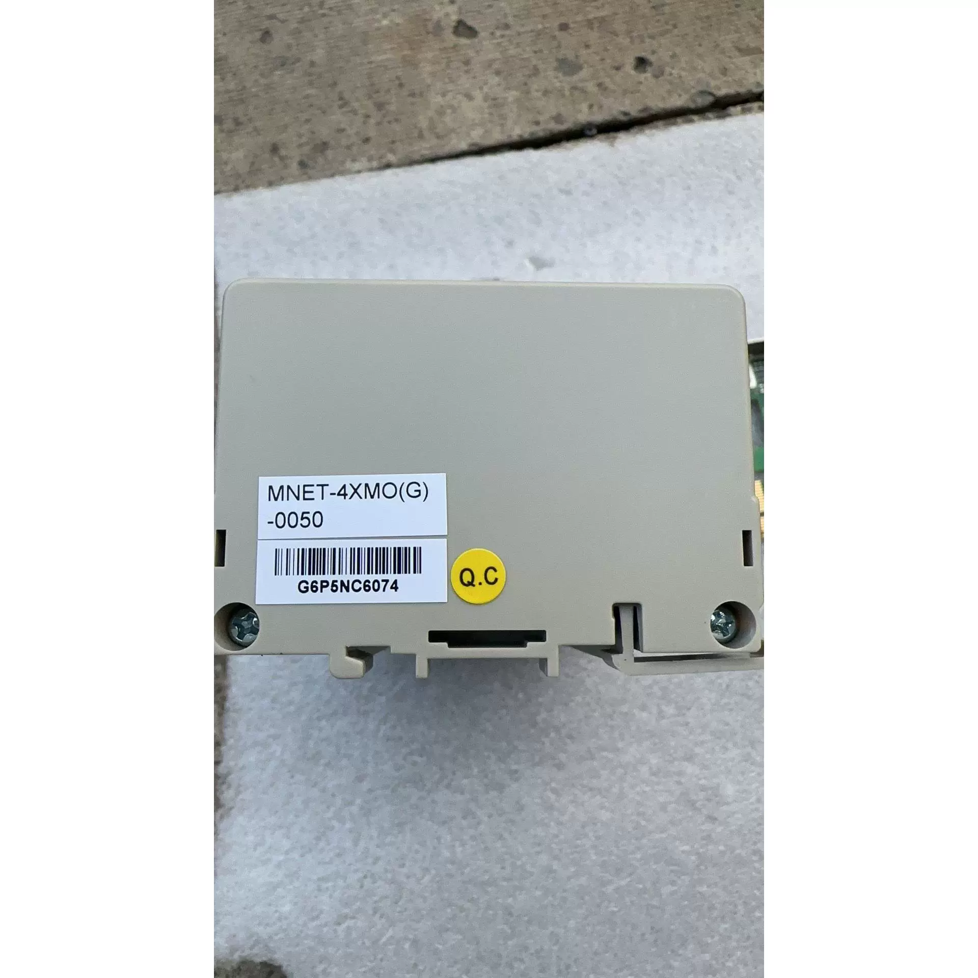Electrical connector detail of HOWO truck ABS ECU