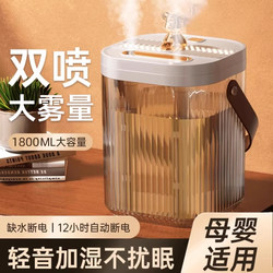 Air Humidifier for Home Use, Silent, for Bedroom, 2025 New Model, Large Mist Volume, Special for Air-Conditioned Rooms, Moisturizing Atomizing Spray Machine