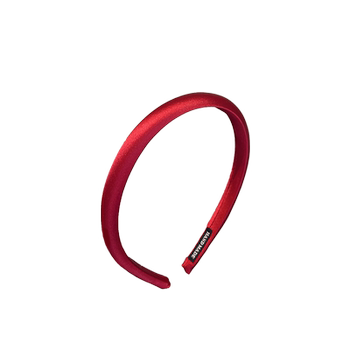 Luxurious accessories velvet red headband