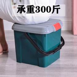 Multi-function thickened plastic portable fishing storage box Fishing gear equipment wild fishing box