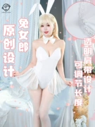 cosplay thỏ hư hỏng Lý Tưởng Ban Đầu Thỏ Bé Gái Cos Trang Phục Hoàng Em Gái Gợi Cảm Nguyên Chất Desire Hộp Đêm Đồng Bộ Trang Phục Hóa Trang Hoạt Hình Trò Chơi Đồ ngủ thỏ sexy cosplay thỏ pink