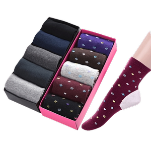 Leaves back with cracks, anti -foot, dry fissure sock sock socks, cracked socks, men and women cotton socks and heel thick cotton