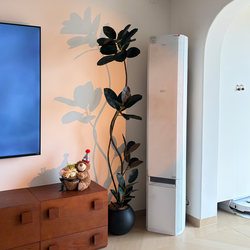 Black Diamond Artificial Green Plant with a High-End Feel for Living Room Decoration, Large Indoor Potted Plant, Fake Tree, Biomimetic Plant