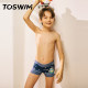 TOSWIM children's swimming trunks, boys' boxers, professional swimming trunks, teenagers, big children's shorts, swimsuits, swimsuits
