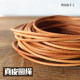 Original leather rope, original color round cowhide rope, handmade DIY leather head layer cowhide rope strip, diameter 1~5mm