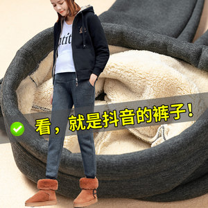 Maternity pants for winter thickened and velvet wearing warm pants for outdoor wear sports loose autumn and winter leggings abdomen support cotton pants
