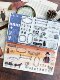 Moodtape. Transparent rubber seal cotton butterfly plant perpetual calendar retro hand account material seal rubber chapter
