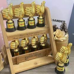 [Mini Version] Thumb-Up Excellent Trophy Kindergarten Student Dance Graduation Gift Prize Event Souvenir