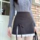 Xiaoyi Xianqiu Winter New Mao Woorser Design Variable Slim Slim Slot Ladder Short Skirt Female A -Blind Skirt