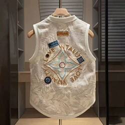 Pet Clothes Summer Embroidery Patch Luxury Print Starry Sky Pomeranian Bichon Frise Yorkshire Terrier Teddy Breathable Comfortable