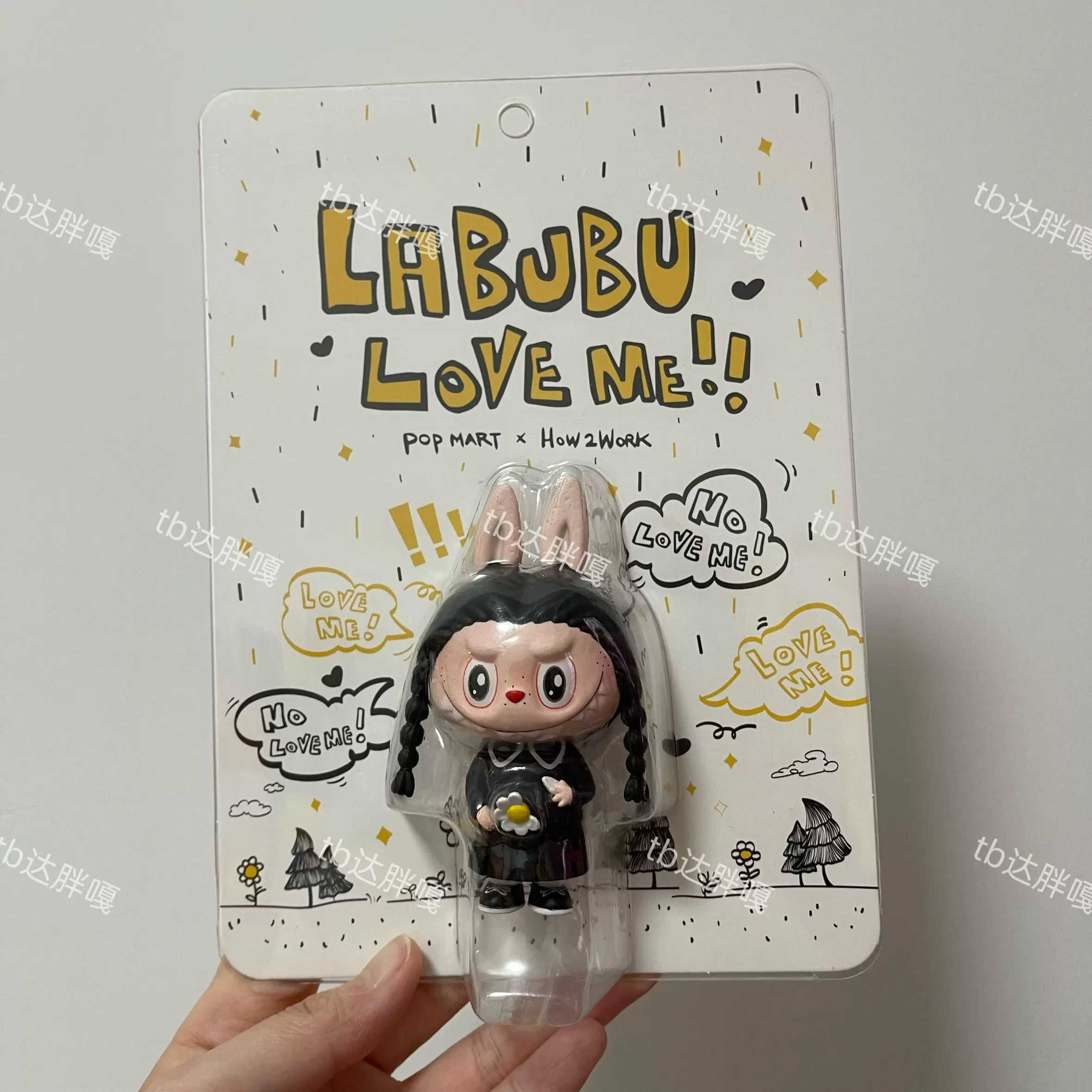 labubu如花love me吊卡海外限定泡泡玛特-Taobao