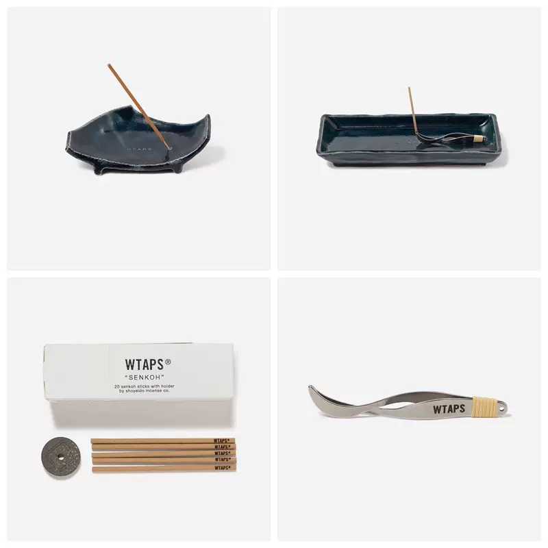 国仓壹树WTAPS AFRD 01/02 TRAY 联名松荣堂香炉托盘香插25AW
