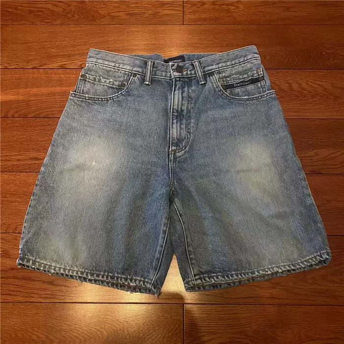 國倉壹樹DESCENDANT HAMPTON DENIM SHORTS 水洗牛仔短褲21SS-Taobao