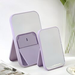Princess Mirror, Foldable, Portable, Large, Trendy, Simple, Personal, Dormitory Desktop, Women's Makeup Mirror, Tabletop Dressing Mirror
