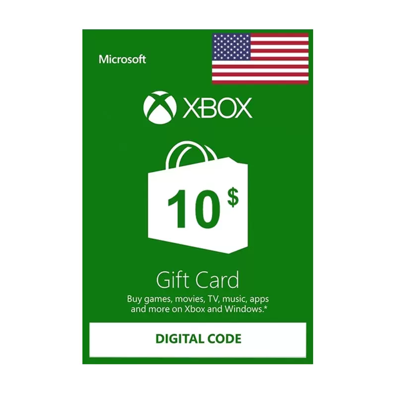 US 10 Xbox Card 10 Xbox One 360 Series S X Windows Taobao