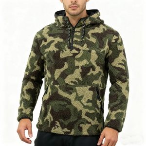 
800g weight, thick sherpa fabric, missing main logo printing, original denim outer-pear Dido men's hooded sweatshirt