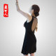 Yingkeren's new summer nightclub mesh stitching backless low-cut sexy slim large size vest dress