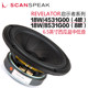 Danish ScanSpeak gentleman treasure 18W/4531G00/8531G00 watermelon basin 6.5 -inch medium and medium bass speakers
